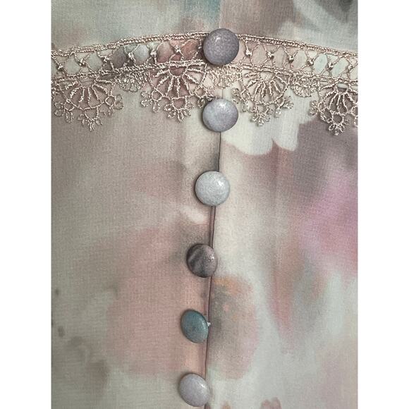 Little Mistress Romantic Button Front Maxi Dress - Picture 7 of 11